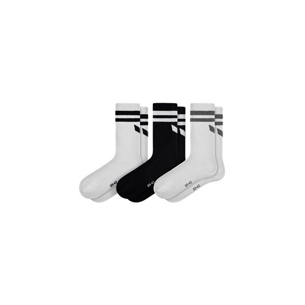 Erima Wings Socken 3pack - weiß/schwarz