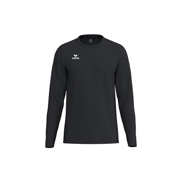 Erima Intro langarm Shirt Kinder - schwarz