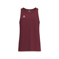 Erima T&F Wings Tanktop Kinder - bordeaux/rot