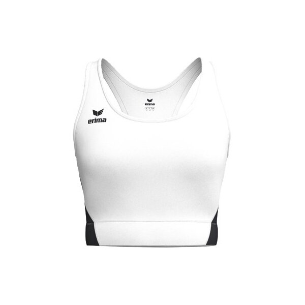 Erima T&F Wings Sport BH Damen - weiß/schwarz