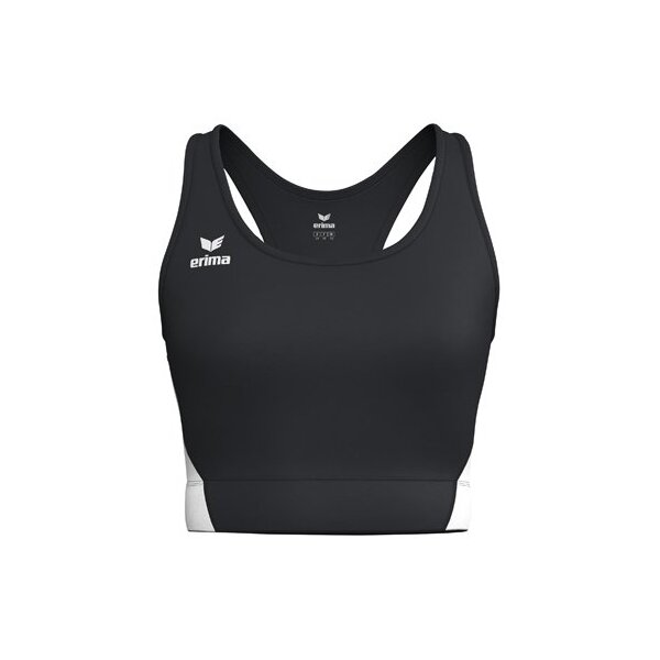 Erima T&F Wings Sport BH Damen - schwarz/weiß