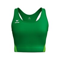 Erima T&F Wings Sport BH Damen - smaragd/green gecko