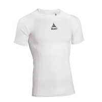 Select Kurzarm Funktionshirt Herren - weiß