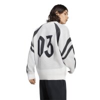 adidas House of Tiro Sweatshirt Herren - weiß/schwarz