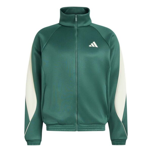 adidas Stadium Trainingsjacke Herren - grün/weiß