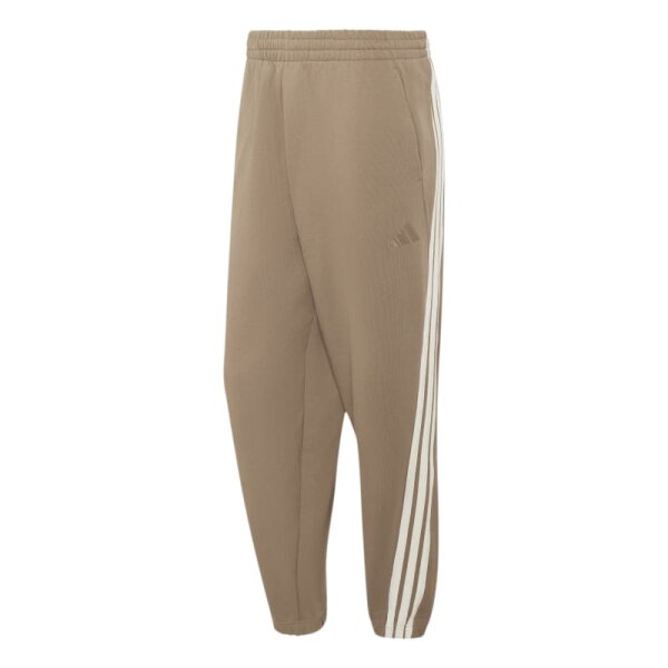 adidas Kit Jogginghose Herren - braun/weiß