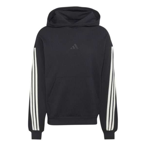 adidas Kit Hoodie Herren - schwarz/weiß