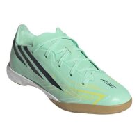 adidas F50 Hyperfast League IN Hallenfußballschuhe Kinder - grün/schwarz
