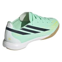 adidas F50 Hyperfast League IN Hallenfußballschuhe Kinder - grün/schwarz