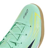 adidas F50 Hyperfast League IN Hallenfußballschuhe Kinder - grün/schwarz