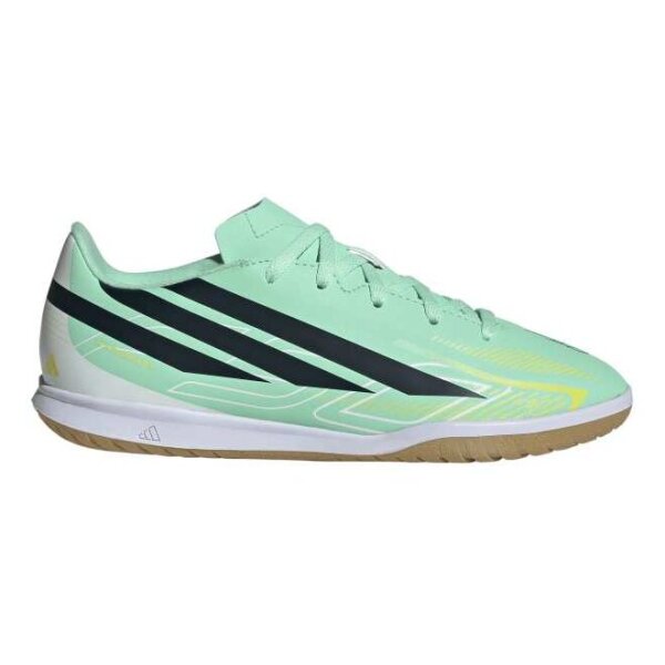 adidas F50 Hyperfast Club IN Kinder Final Rush - grün/schwarz