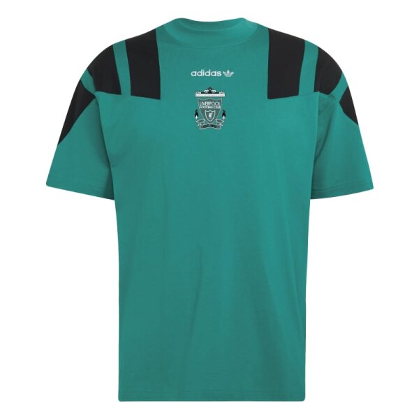 adidas FC Liverpool EQT T-Shirt Herren - türkis/schwarz