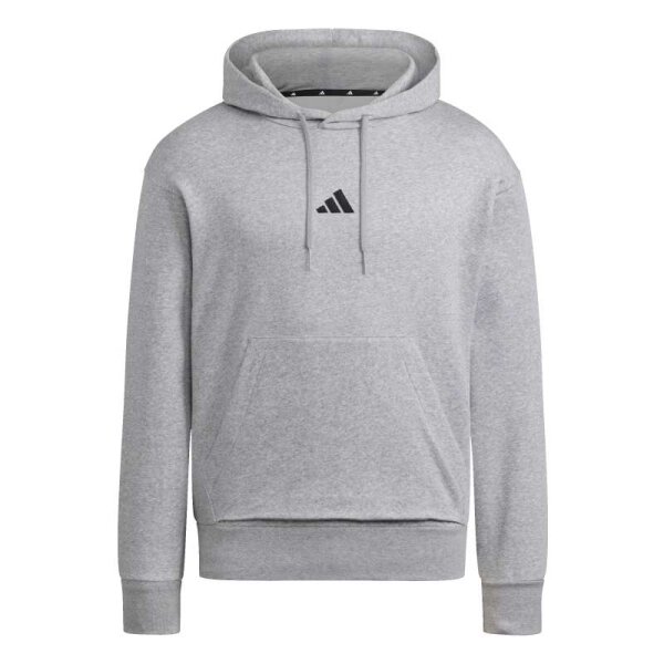 adidas Essentials Feelcozy Hoodie Herren - grau/schwarz