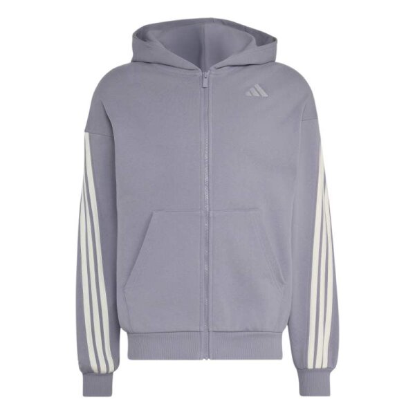 adidas Sweatshirtjacke Herren - lila/weiß
