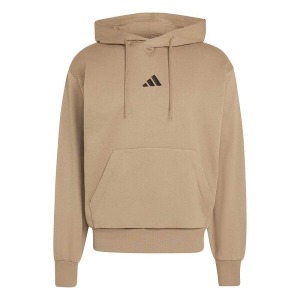 adidas Essentials Feelcozy Hoodie Herren - beige/schwarz