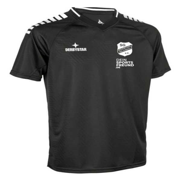 SG Neukirchen-Hülchrath x Derbystar Trikot Kurzarm Primo v24 - schwarz/weiss