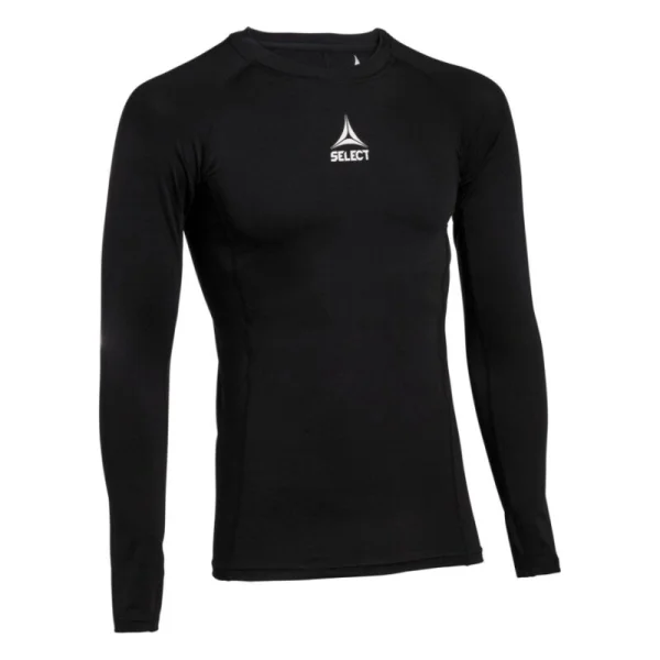 Select Funktionsshirt Lang Kompressionsshirts - schwarz
