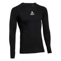 Select Funktionsshirt Lang Kompressionsshirts - schwarz