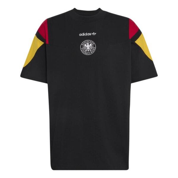 adidas DFB EQT T-Shirt Herren - schwarz/rot/gold