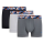 Nike Boxer Shorts Trunk Herren 3er Pack - barley