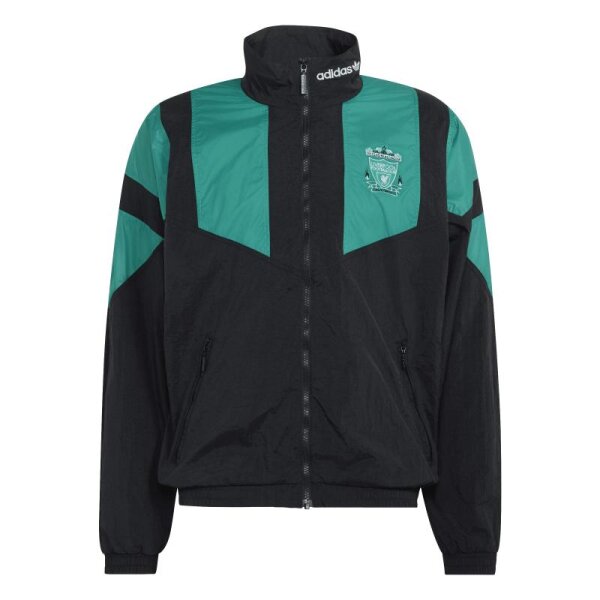 adidas FC Liverpool EQT Trainingsjacke Herren - schwarz/türkis