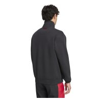 adidas Manchester United EQT Half-Zip Herren - schwarz