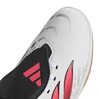 adidas Predator League IN Hallenschuhe Kinder - weiß/rot/schwarz