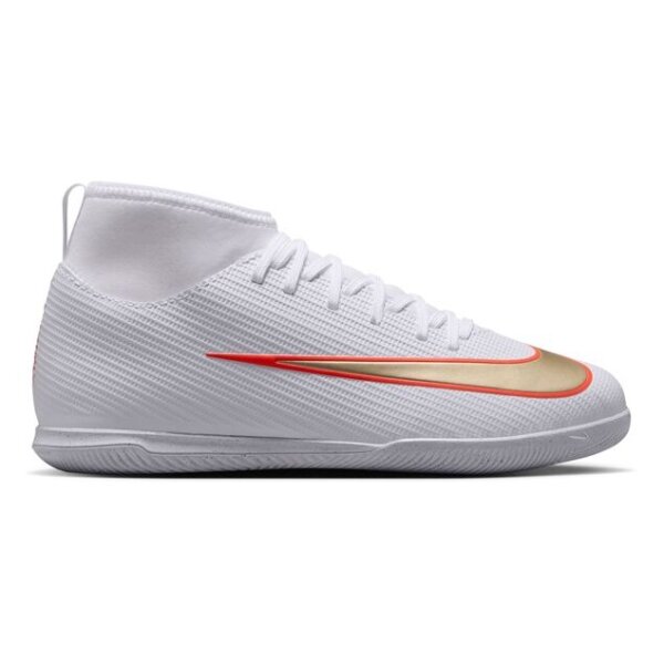Nike Mercurial Superfly 11 Club High IC Kinder BreakEm - weiß/gold