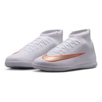 Nike Mercurial Superfly 11 Club High IC Fußballschuhe Kinder - weiß/gold
