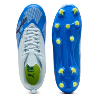 Puma Ultra 7 Play FG/AG Kinder Unscripted - blau/hellblau