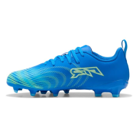 Puma Future 9 Play FG/AG Kinder Unscripted - blau/grün