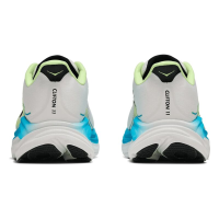 Hoka Clifton 11 Laufschuhe Herren - weiß/blau/grün