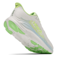 Hoka Clifton 11 Laufschuhe Damen - weiß/grün