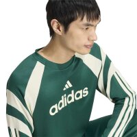 adidas House of Tiro Langarm Shirt - grün/beige