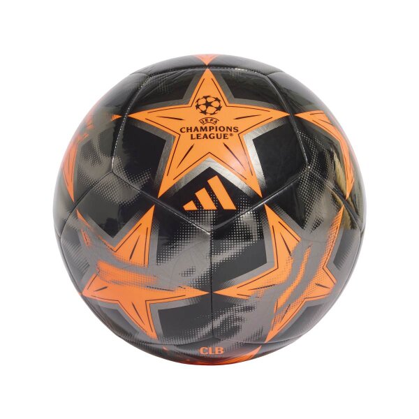 adidas UCL Club Fußball - black/ironmt/orange