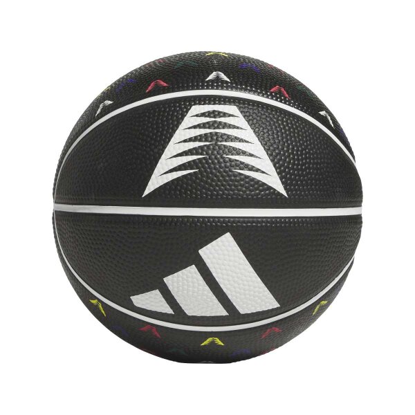 adidas AE All Over Print Basketball - black/aciora/purrub
