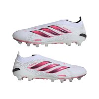 adidas Predator Elite Laceless Artificial Ground AG Fußballschuhe Herren - ftwwht/soltur/cblack