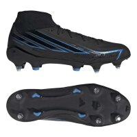 adidas F50 Hyperfast League Mid SG Fußballschuhe Herren - cblack/cblack/lurabl