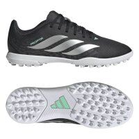 adidas Predator Club TF Fußballschuhe Kinder - cblack/silvmt/pulmin
