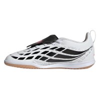 adidas Predator Club Fold-Over Tongue Elastic Laces Boots IN Hallenschuhe Kinder - ftwwht/soltur/cblack