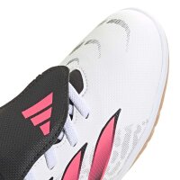 adidas Predator Club Fold-Over Tongue Elastic Laces Boots IN Hallenschuhe Kinder - ftwwht/soltur/cblack