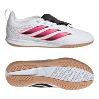 adidas Predator Club Fold-Over Tongue Elastic Laces Boots IN Hallenschuhe Kinder - ftwwht/soltur/cblack