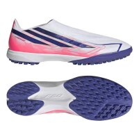 adidas F50 Hyperfast League Laceless TF Fußballschuhe Herren - ftwwht/solpur/soltur