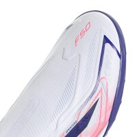 adidas F50 Hyperfast League Laceless TF Fußballschuhe Herren - ftwwht/solpur/soltur
