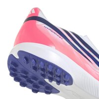 adidas F50 Hyperfast League Laceless TF Fußballschuhe Herren - ftwwht/solpur/soltur