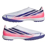 adidas F50 Hyperfast League Laceless TF Fußballschuhe Herren - ftwwht/solpur/soltur