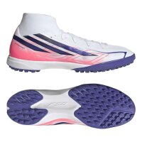 adidas F50 Hyperfast League Mid TF Fußballschuhe Herren - ftwwht/solpur/soltur