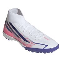 adidas F50 Hyperfast League Mid TF Fußballschuhe Herren - ftwwht/solpur/soltur