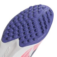 adidas F50 Hyperfast League Mid TF Fußballschuhe Herren - ftwwht/solpur/soltur