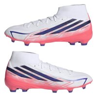 adidas F50 Hyperfast League Mid FG Fußballschuhe Herren - ftwwht/solpur/soltur